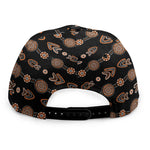 Aboriginal Boomerang Pattern Print Snapback Cap