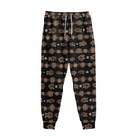 Aboriginal Boomerang Pattern Print Sweatpants