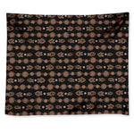 Aboriginal Boomerang Pattern Print Tapestry