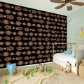 Aboriginal Boomerang Pattern Print Wall Sticker