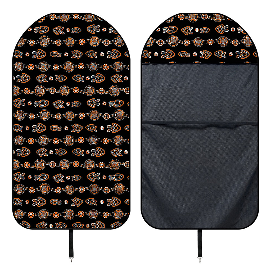 Aboriginal Boomerang Pattern Print Waterproof Car Seat Cover