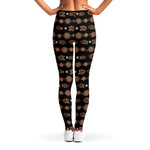 Aboriginal Boomerang Pattern Print Women's Leggings