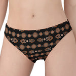 Aboriginal Boomerang Pattern Print Women's Panties