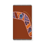 Aboriginal Dot Boomerang Print Baby Crib Sheet