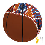 Aboriginal Dot Boomerang Print Basketball
