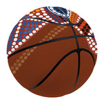 Aboriginal Dot Boomerang Print Basketball