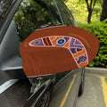 Aboriginal Dot Boomerang Print Car Side Mirror Covers