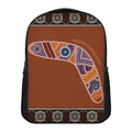 Aboriginal Dot Boomerang Print Casual Backpack