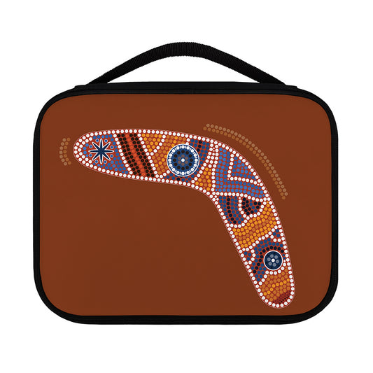 Aboriginal Dot Boomerang Print Classic Bible Case