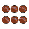 Aboriginal Dot Boomerang Print Coaster Set