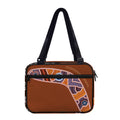 Aboriginal Dot Boomerang Print Double Strap Bible Bag