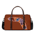 Aboriginal Dot Boomerang Print Duffel Bag