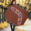 Aboriginal Dot Boomerang Print Foldable Umbrella