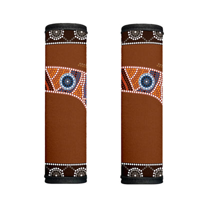 Aboriginal Dot Boomerang Print Handle Covers