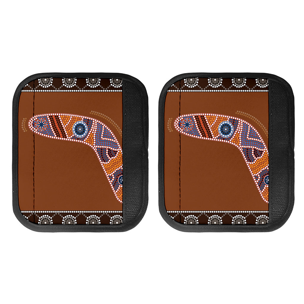 Aboriginal Dot Boomerang Print Handle Covers