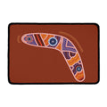 Aboriginal Dot Boomerang Print Kitchen Mat