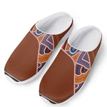 Aboriginal Dot Boomerang Print Mesh Casual Shoes
