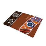 Aboriginal Dot Boomerang Print Pet Cooling Mat Cover