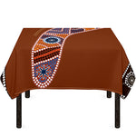 Aboriginal Dot Boomerang Print Tablecloth
