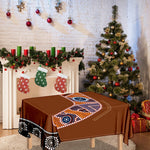 Aboriginal Dot Boomerang Print Tablecloth