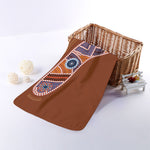 Aboriginal Dot Boomerang Print Towel