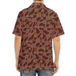 Aboriginal Indigenous Dot Pattern Print Aloha Shirt