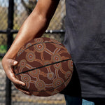 Aboriginal Indigenous Dot Pattern Print Basketball