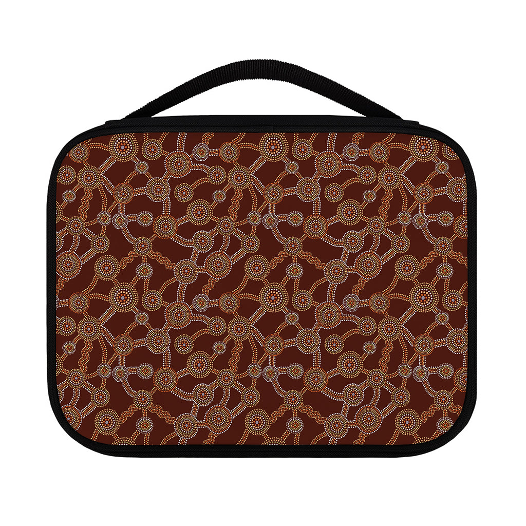 Aboriginal Indigenous Dot Pattern Print Classic Bible Case