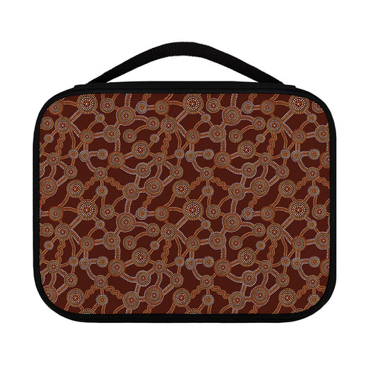 Aboriginal Indigenous Dot Pattern Print Classic Bible Case