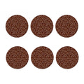 Aboriginal Indigenous Dot Pattern Print Coaster Set