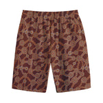 Aboriginal Indigenous Dot Pattern Print Cotton Shorts