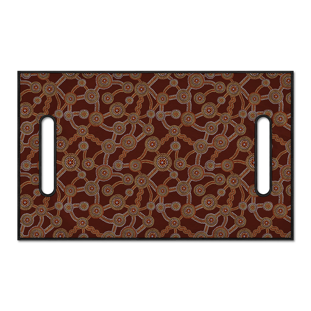 Aboriginal Indigenous Dot Pattern Print Golf Cart Seat Cover