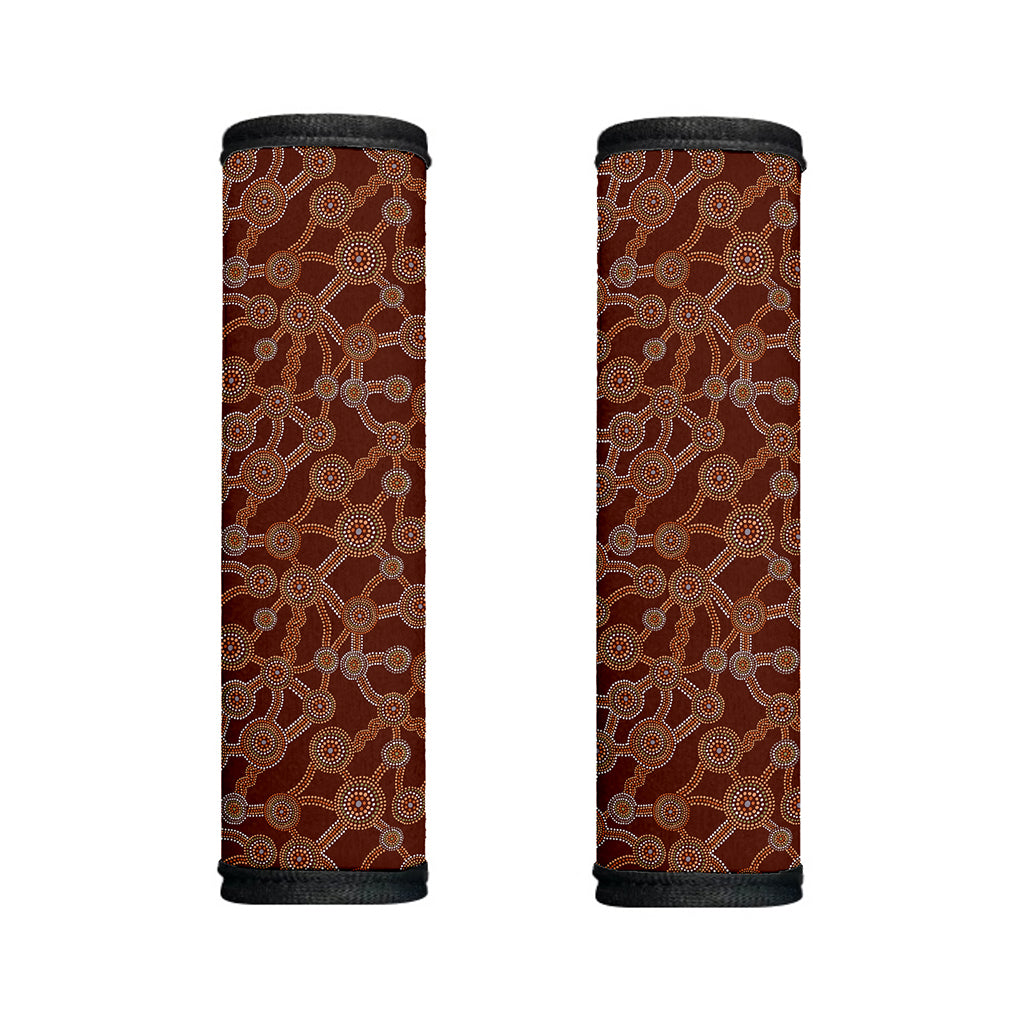 Aboriginal Indigenous Dot Pattern Print Handle Covers