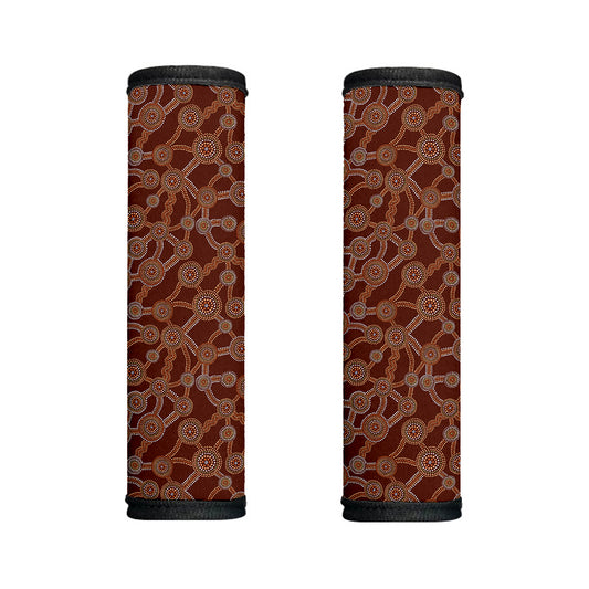 Aboriginal Indigenous Dot Pattern Print Handle Covers