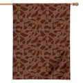 Aboriginal Indigenous Dot Pattern Print House Flag