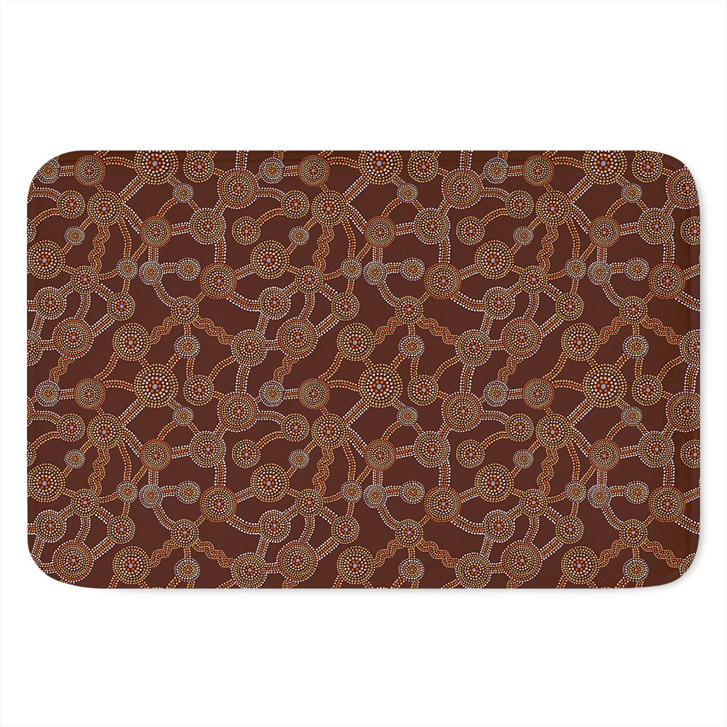 Aboriginal Indigenous Dot Pattern Print Indoor Door Mat