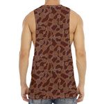 Aboriginal Indigenous Dot Pattern Print Men's Muscle Tank Top
