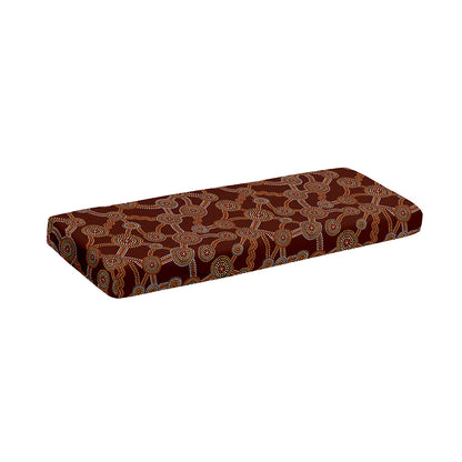 Aboriginal Indigenous Dot Pattern Print Piano Keyboard Cover