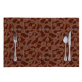 Aboriginal Indigenous Dot Pattern Print Placemat