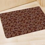 Aboriginal Indigenous Dot Pattern Print Polyester Doormat
