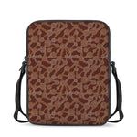 Aboriginal Indigenous Dot Pattern Print Rectangular Crossbody Bag