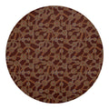 Aboriginal Indigenous Dot Pattern Print Round Blanket