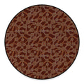 Aboriginal Indigenous Dot Pattern Print Round Floor Mat