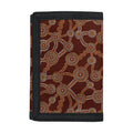 Aboriginal Indigenous Dot Pattern Print Trifold Wallet