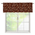 Aboriginal Indigenous Dot Pattern Print Window Valance