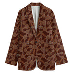 Aboriginal Indigenous Dot Pattern Print Women's Blazer