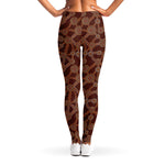 Aboriginal Indigenous Dot Pattern Print Women's Leggings