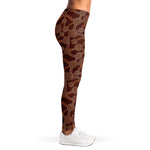 Aboriginal Indigenous Dot Pattern Print Women's Leggings