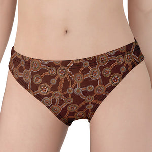 Aboriginal Indigenous Dot Pattern Print Women's Panties