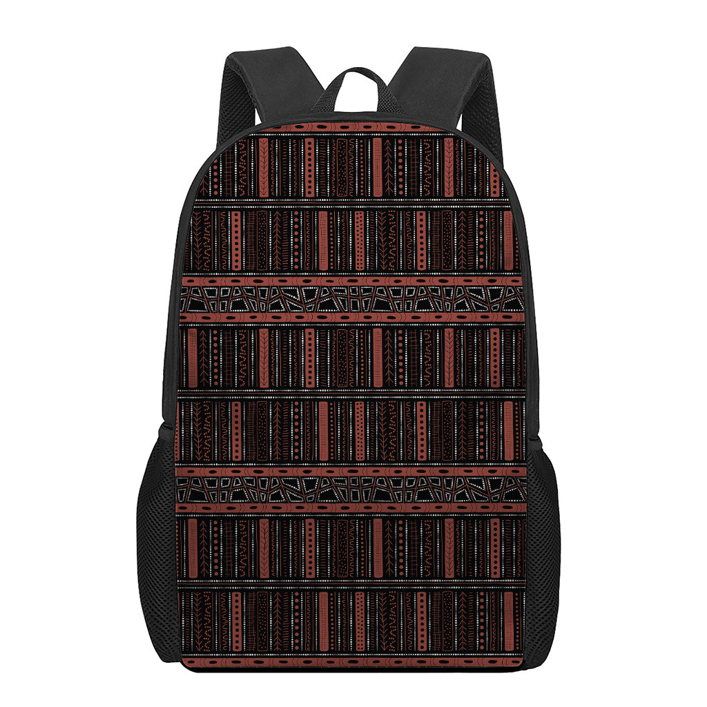 Aboriginal Indigenous Pattern Print 17 Inch Backpack